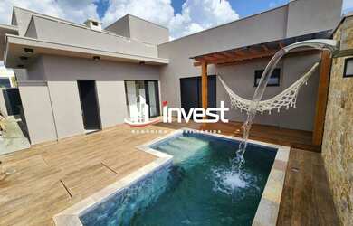 Imagem: A casa em condomínio possui 3 Dormitórios, 4 Banheiros, 4