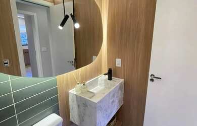 Imagem 3: Apartamento pronto para morar, 2 dormitórios, mobiliado Próximo ao mar...