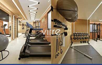 Imagem: O studio possui 1 Dormitório, 1 Banheiro, 1 Vaga na garagem