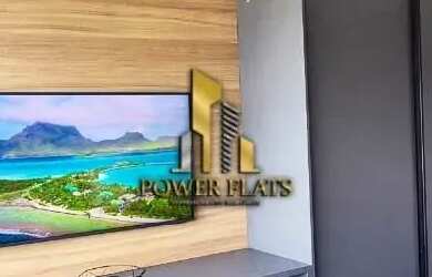 Imagem: O studio possui 1 Dormitório, 1 Banheiro, 1 Vaga na garagem