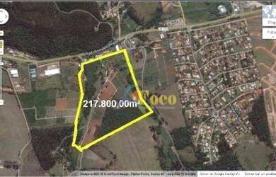 Imagem: O terreno possui 217.800m² de Área e está localizado em