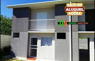 Imagem: A casa possui 2 Dormitórios, 2 Banheiros, 2 Vagas na garagem