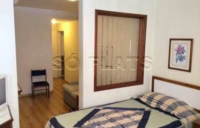 Imagem 2: Flat no Jardim Paulista. Piscina, Imóvel mobiliado, Ar-condicionadoe27m²...