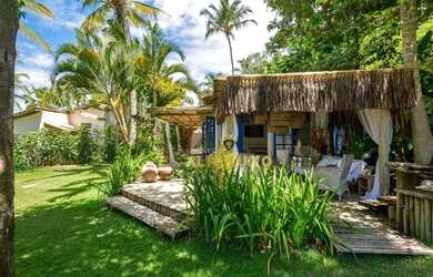 Imagem 3: Casa com 3 dormitórios para alugar, 180 m² por R$ 3.000,00/dia - Trancoso...