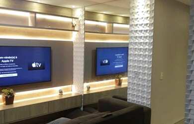 Imagem: O apartamento possui 3 Dormitórios, 2 Banheiros, 1 Vaga na