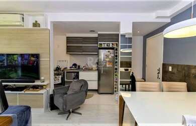 Imagem: O apartamento possui 2 Dormitórios, 1 Banheiro e 50m² de Área