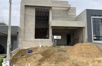 Imagem: Casa com arquitetura moderna - c/ Piscina Home Office e 3 Suites