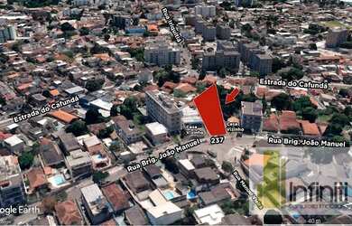 Imagem: O terreno possui 943m² de Área e está localizado em Tanque