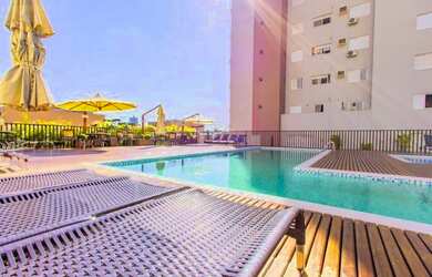 Imagem: O apartamento possui 3 Dormitórios, 2 Banheiros, 2 Vagas na