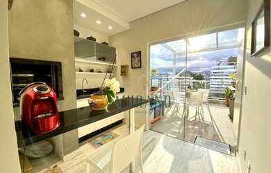 Imagem: O apartamento na cobertura possui 3 Dormitórios, 3 Banheiros