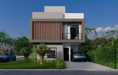 Imagem 7: Sobrados de alto padrão com terraço