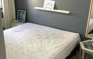 Imagem: O apartamento possui 2 Dormitórios, 2 Banheiros e 64m² de