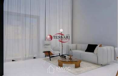 Imagem 5: Casa nova para vender no Condomínio Damha 1 com 5 Suítes sendo uma com...