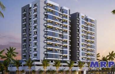 Imagem: O apartamento possui 1 Dormitório, 1 Banheiro, 1 Vaga na garagem