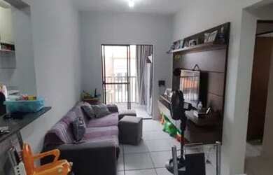 Imagem: O apartamento possui 2 Dormitórios, 2 Banheiros, 1 Vaga na