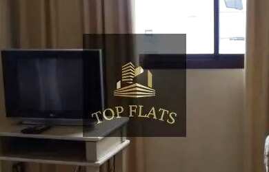 Imagem: O studio possui 1 Dormitório, 1 Banheiro, 1 Vaga na garagem