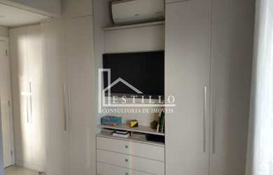 Imagem 9: APARTAMENTOPALHOÇA. Churrasqueira, Imóvel mobiliado, VarandaeÁrea de...