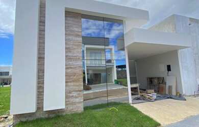 Imagem: A casa em condomínio possui 3 Dormitórios, 4 Banheiros, 1