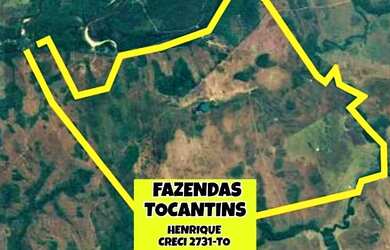 Imagem 3: Fazenda Araguacema. 145.200m² de Área