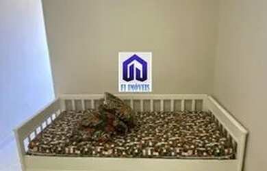 Imagem: O apartamento possui 1 Dormitório, 1 Banheiro, 1 Vaga na garagem