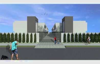 Imagem: A casa possui 3 Dormitórios, 2 Banheiros, 2 Vagas na garagem