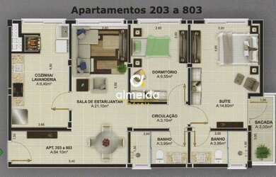 Imagem 2: APARTAMENTO 2 DORMITÓRIOS - NOVO