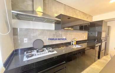 Imagem 6: Casa Sobreposta Alta a Venda 3 Suítes Churrasqueira Marapé Santos SP