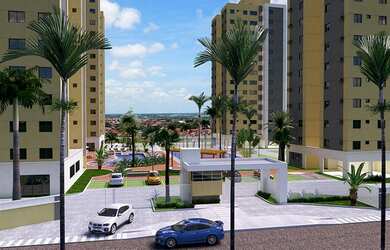 Imagem: O apartamento possui 2 Dormitórios, 2 Banheiros, 1 Vaga na