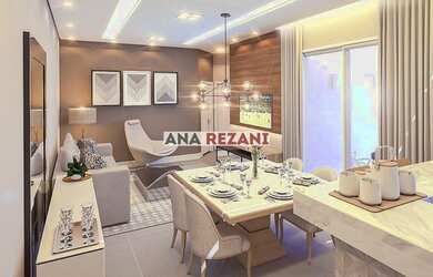 Imagem: O apartamento possui 2 Dormitórios, 2 Banheiros, 1 Vaga na