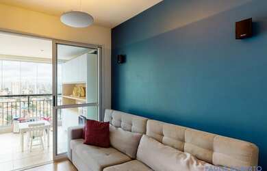 Imagem: O apartamento possui 2 Dormitórios, 2 Banheiros, 1 Vaga na