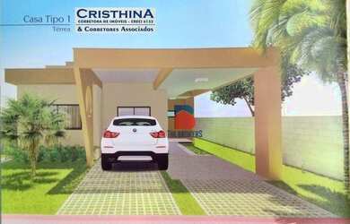 Imagem: A casa em condomínio possui 3 Dormitórios, 2 Banheiros, 1