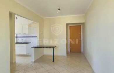 Imagem: O apartamento possui 1 Dormitório, 1 Banheiro, 1 Vaga na garagem