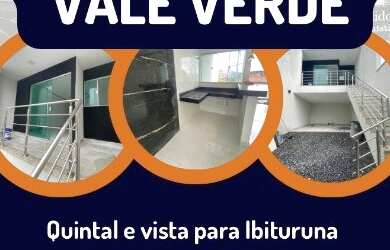 Imagem: A casa possui 3 Dormitórios, 2 Banheiros, 2 Vagas na garagem