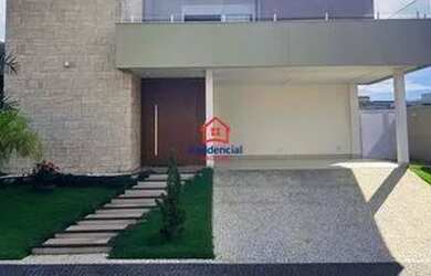 Imagem: A casa em condomínio possui 5 Dormitórios, 5 Banheiros, 4