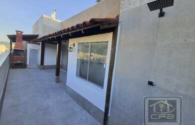 Imagem: O apartamento na cobertura possui 2 Dormitórios, 2 Banheiros