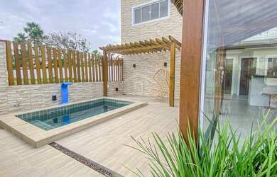 Imagem 3: Casa em Condomínio 205m² em Barreirinhas Área Gourmet de Vidro 04 Suítes MKT**04*TR93040