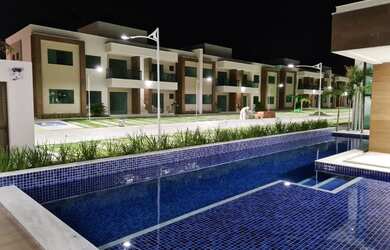 Imagem: A casa em condomínio possui 2 Dormitórios, 2 Banheiros, 117m²