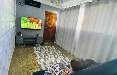 Imagem: O apartamento possui 2 Dormitórios, 1 Banheiro, 2 Vagas na