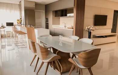 Imagem: O apartamento na cobertura possui 3 Dormitórios, 4 Banheiros