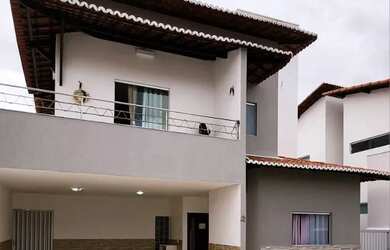 Imagem: A casa em condomínio possui 4 Dormitórios, 5 Banheiros, 4