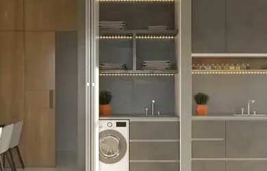 Imagem: O apartamento possui 2 Dormitórios, 2 Banheiros, 1 Vaga na