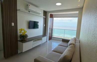 Imagem: O apartamento possui 1 Dormitório, 1 Banheiro, 1 Vaga na garagem