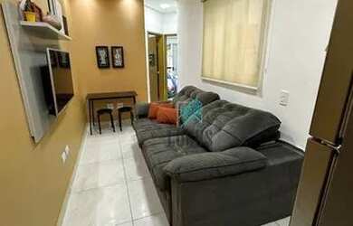 Imagem: O apartamento na cobertura possui 2 Dormitórios, 1 Banheiro