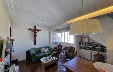 Imagem: O apartamento na cobertura possui 3 Dormitórios, 4 Banheiros