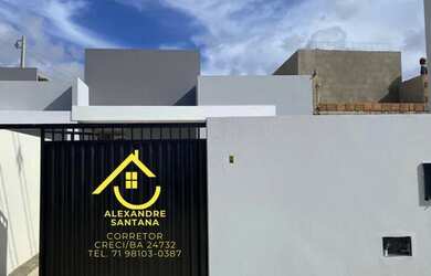 Imagem: A casa possui 2 Dormitórios, 2 Banheiros, 2 Vagas na garagem