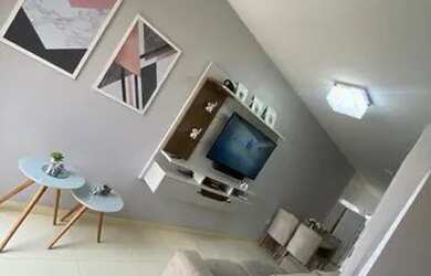 Imagem: A casa em condomínio possui 3 Dormitórios, 2 Banheiros e 2