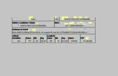 Imagem 3: SANTA CRUZ DO CAPIBARIBE - Casa Padrão - LOT DONA ARLINDA II