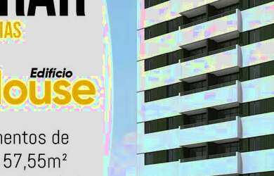 Imagem 1: Apartamento para venda possui 57 metros quadrados com 2 quartos