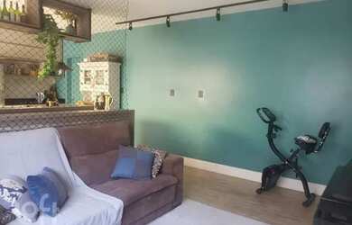 Imagem: O apartamento possui 3 Dormitórios, 1 Banheiro, 2 Vagas na