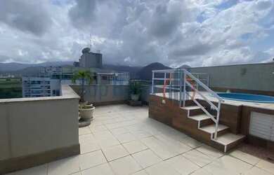 Imagem: O apartamento na cobertura possui 4 Dormitórios, 1 Banheiro